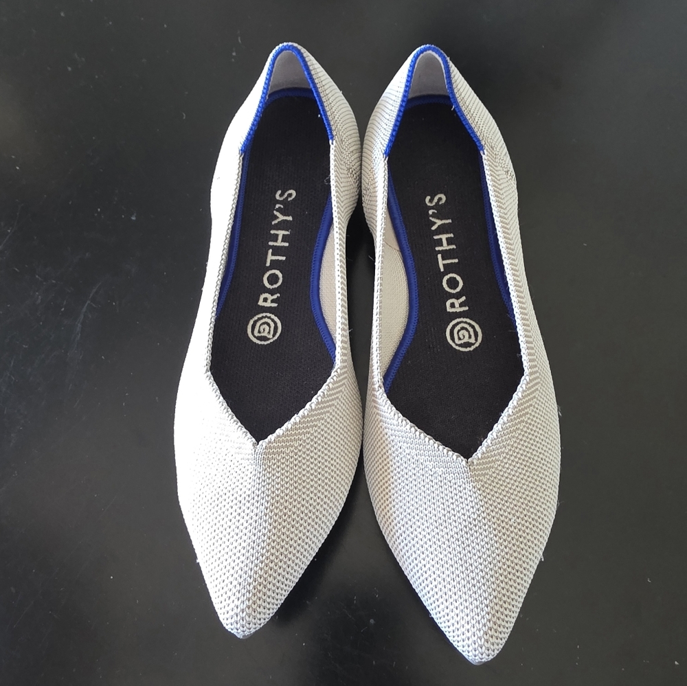 Rothy's Women's Gray Flats